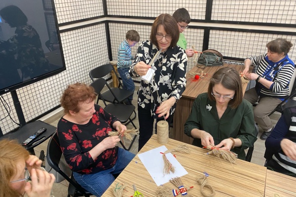 Мастер-класс к Международному дню птиц  в рамках проекта "Серебряный возраст"