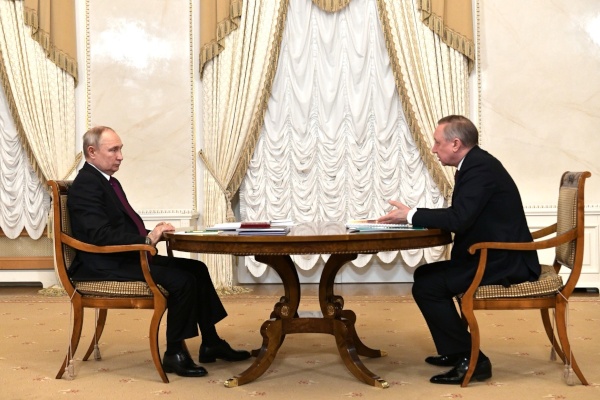 Встреча Владимира Путина с Александром Бегловым