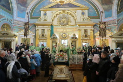 В храме Смоленской иконы Божией Матери прошла торжественная служба в день памяти святой блаженной Ксении Петербургской