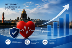 Петербург успешно выполняет показатели федерального проекта «Борьба с сердечно-сосудистыми заболеваниями»