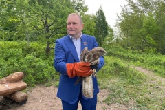 В День эколога петербургский заказник пополнился новыми жителями