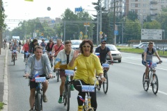 В парке Сосновка прошел традиционный велопробег