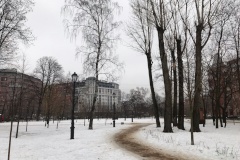 Камский сад в Василеостровском районе получил новое наружное освещение