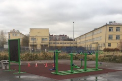 Волонтеры школы №327 получили грант на обустройство спортивной площадки для ветеранов