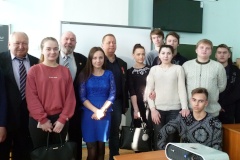 Ветераны Афганской войны встретились со школьниками Центрального района