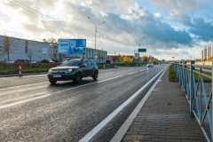 На Суздальском проспекте обновлено более 2 километров дорожного покрытия