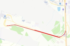 Дорогу в аэропорт отремонтировали