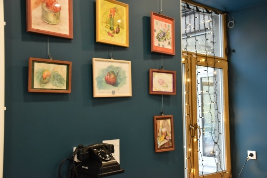 В Библиотеке на Карповке Петроградского района открылась выставка художницы Любови Московкиной