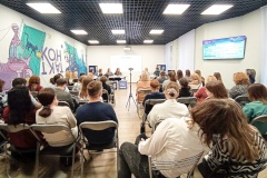 Специалисты ПМЦ "Калининский" приняли участие в работе городского семинара "Технологии привлечения молодёжи в досуговые пространства"