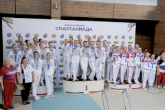 Синхронистки Санкт‑Петербурга – победители и призеры Всероссийской спартакиады сильнейших спортсменов-2022