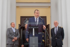 Председатель Комитета по науке и высшей школе Андрей Максимов поздравил студентов Горного университета с началом нового учебного года