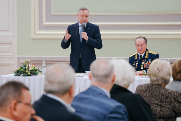 Встреча с активом общественных организаций ветеранов и блокадников