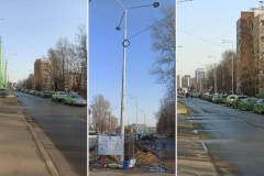 На Ключевой улице завершён важный этап реконструкции наружного освещения