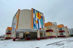 В Невском районе детский сад на ул. Русановской готов на 99%