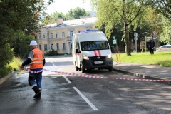 В Кировском районе прошла противоаварийная тренировка по устранению дефекта на распределительной сети «Севастопольская» в рамках подготовки к отопительному сезону 2025-2026
