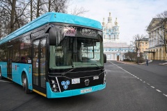 В Петербурге протестируют новый электробус ЛиАЗ - 6274