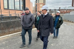 В Выборгском районе завершается строительство начальной школы с детским садом