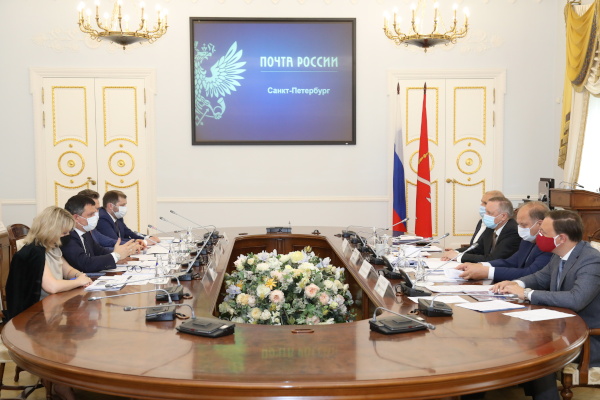 Встреча с генеральным директором - председателем правления АО «Почта России» Максимом Акимовым
