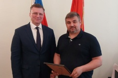 В администрации Петродворцового района поблагодарили участников подготовки празднования Дня Победы