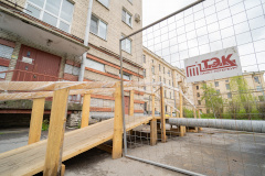 В Авиагородке Московского района проходит реконструкция изношенных тепловых сетей