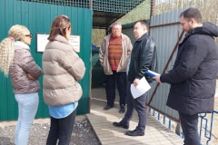 Проведение выездных совещаний по вопросам организации сбора и вывоза ТКО с территорий садоводств