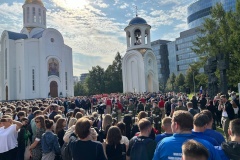 Возложение цветов к памятнику «Детям Беслана»