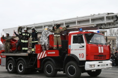 В Кировском районе отметили День пожарной охраны