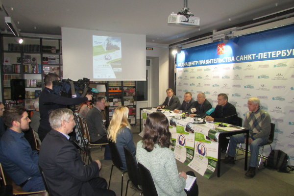 Пресс-конференция, посвящённая проведению 49-го Международного зимнего марафона «Дорога жизни» 