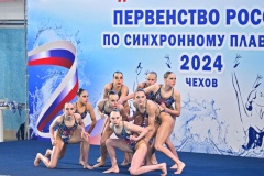 Петербургские спортсмены – победители и призёры первенства России по синхронному плаванию