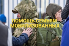 Семьям граждан, призванных в ходе частичной мобилизации, специалисты Центра социальной помощи семье и детям Калининского района оказывают всестороннюю помощь