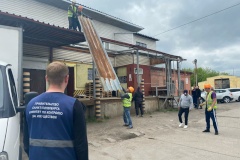Более тысячи квадратных метров городской земли освобождается на территории овощной базы в Калининском районе