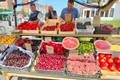 Специалисты Комитета очистили территории пяти районов города от незаконных павильонов