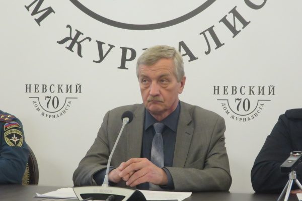 Пресс-конференция, посвященная 10-летию Поисково-спасательной службы Санкт‑Петербурга