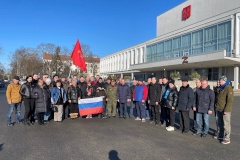 Автопробег в поддержку Вооруженных сил России, которые участвуют в спецоперации по защите Донбасса