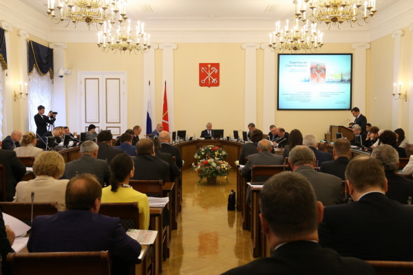 Заседание Правительства Санкт‑Петербурга от 09.06.2015