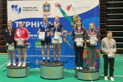 Петербурженки – бронзовые призеры Всероссийских соревнований по бадминтону