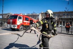 В Московском районе с успехом прошли пожарно-тактические учения на стратегически важном объекте