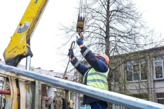В Кировском районе началась реконструкция системы уличного освещения в квартале Ульянка
