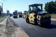 На Рябовском шоссе завершен основной комплекс работ