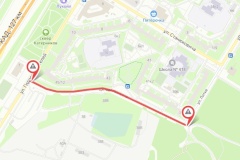 В Колпинском и Кронштадтском районах ограничивается движение транспорта в связи с реконструкцией двух магистралей