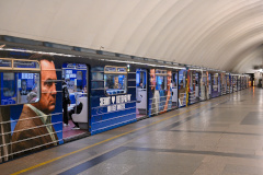 Пассажиры Петербургского метрополитена познакомятся с историей футбольного клуба «Зенит»