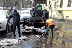 Сегодня в Московском районе коммунальные службы вновь работают в усиленном режиме.