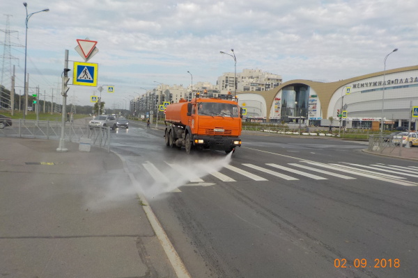 уборка август