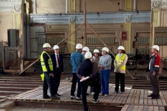 Во время рабочего объезда глава района посетил Дворец культуры