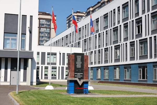Посещение школы №703 Московского района