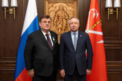 Рабочая встреча с министром юстиции Российской Федерации Константином Чуйченко