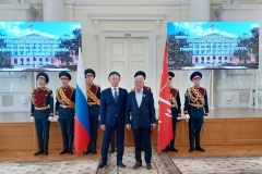 В Смольном вручили нагрудные знаки «За заслуги в развитии физической культуры и спорта Санкт‑Петербурга»