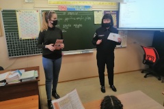 В школе с углубленным изучением предметов музыкального цикла «Тутти» Центрального района прошел урок по пожарной безопасности