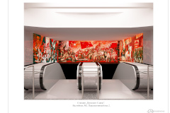 Архитектурные решения станции "Пр.Славы"