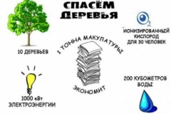 В центре организуют сбор макулатуры